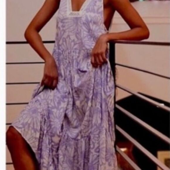 NWOTâFree People Intimately Tiers For Youâmaxi
dress size S,XS,M,L - Picture 2 of 6